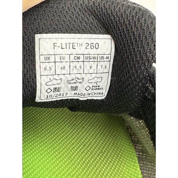 Inov-8 F-Lite 260 Training Shoes Gray Black Men’s 7.5 Women’s 9 Gym CrossFit - Picture 7 of 13